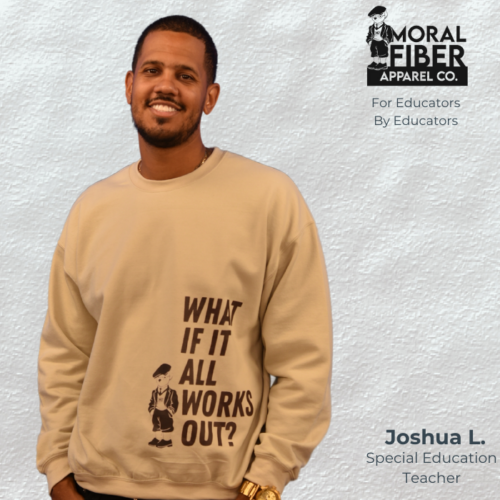 "What if it work's out?" Sweater